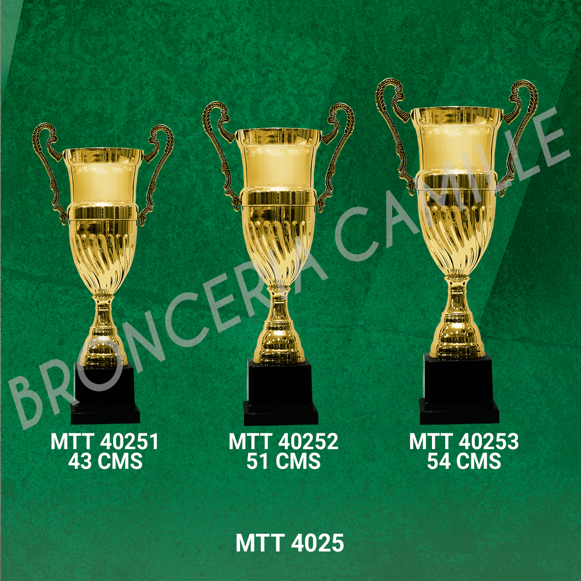 COPA IMPORTADA MTT 4025 Desde 43cms Hasta 54cms