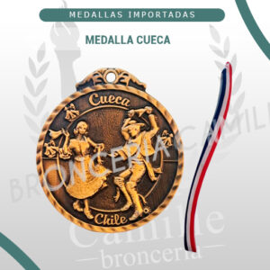Medalla Cueca<br> 6.5cms ø