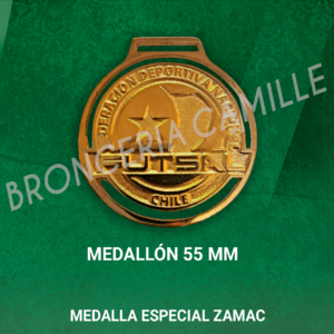 Medalla Especial Zamac 5.5cms ø