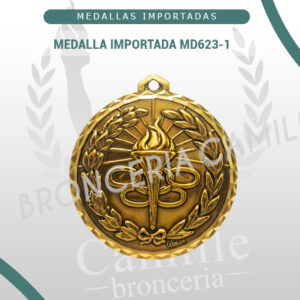 Medalla Importada MD623-1<br> 5.6cms ø