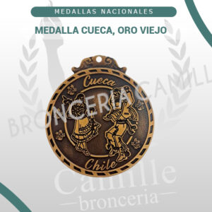 Medalla cueca, Oro viejo
