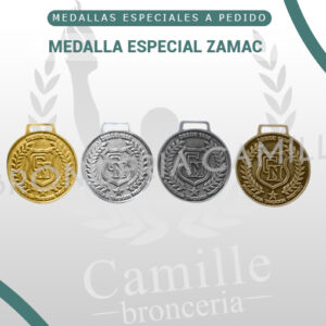 MEDALLA ESPECIAL ZAMAC 5cms ø