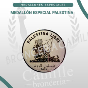 Medallón Especial Palestina<br>  7 cms ø