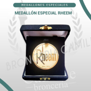Medallón Especial Rheem<br> 6 cms ø
