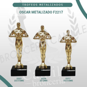 OSCAR METALIZADO F2217
