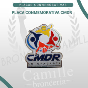 PLACA CONMEMORATIVA CMDR