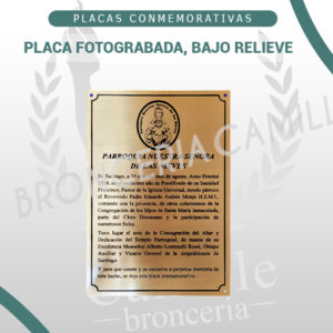 Placa fotograbada, Bajo relieve
