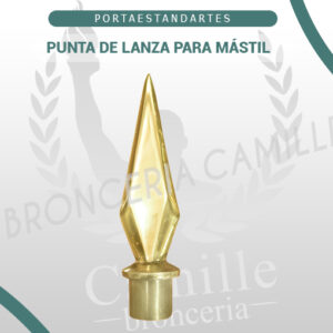 Punta de lanza para mástil