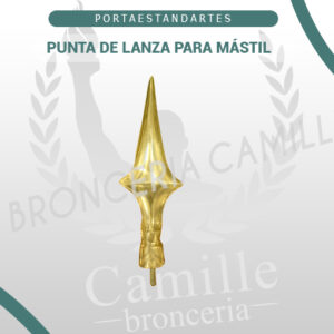 Punta de lanza para mástil