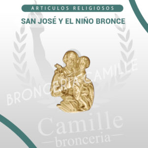 SAN JOSÉ Y EL NIÑO BRONCE