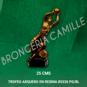 TROFEO ARQUERO EN RESINA 85530 PG/BL