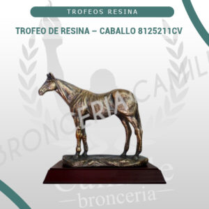 TROFEO DE RESINA - CABALLO 8125211CV