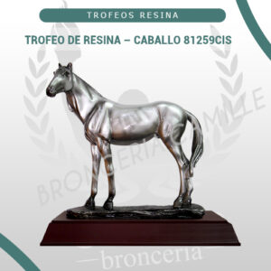TROFEO DE RESINA - CABALLO 81259CIS