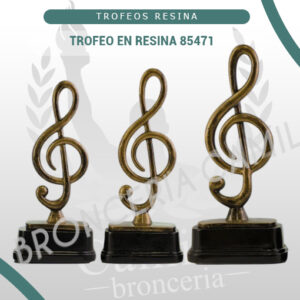 TROFEO EN RESINA 85471