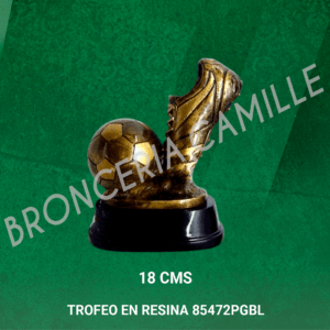 TROFEO EN RESINA 85472PGBL