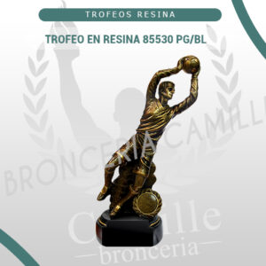 TROFEO ARQUERO EN RESINA 85530 PG/BL