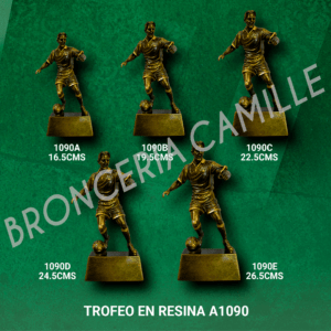 TROFEO EN RESINA A1090