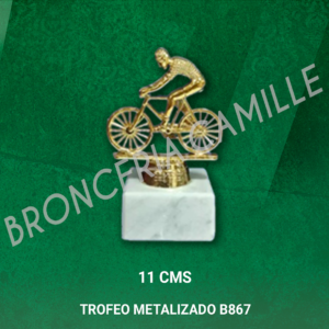 Trofeo Metalizado Ciclismo