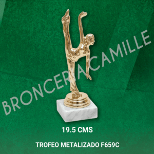 TROFEO METALIZADO F659C
