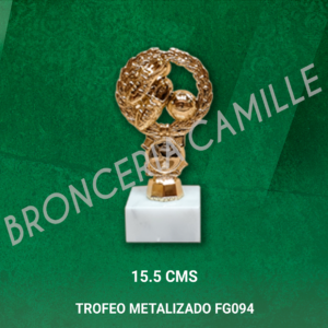TROFEO METALIZADO FG094