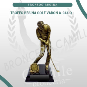 TROFEO RESINA GOLF VARON A-044 Q