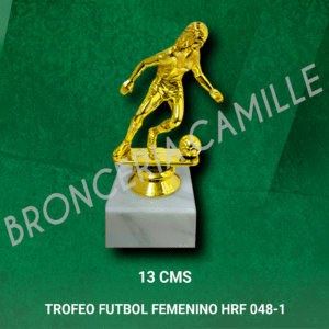 Trofeo Resina Futbol Femenino HRF 048-1