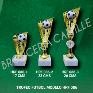 Trofeo Futbol Modelo HRF 086