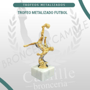Trofeo Metalizado Futbol