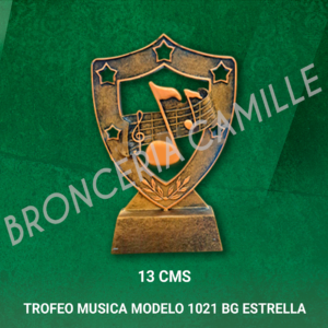 Trofeo Musica Modelo 1021 BG Estrella