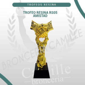 Trofeo Resina RS05 <br>Amistad