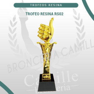 Trofeo resina RS02