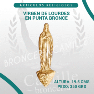 VIRGEN DE LOURDES EN PUNTA BRONCE