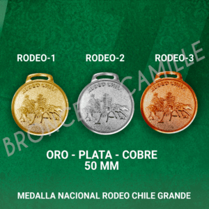 Medalla Nacional Cueca Estampada