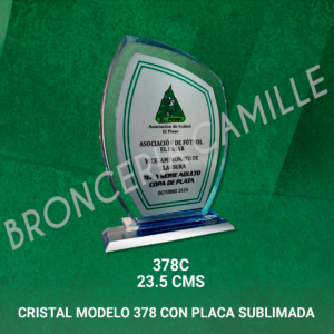 Cristal 378C - Sublimado
