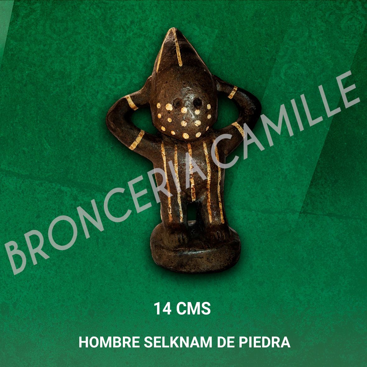Hombre Selknam de Piedra