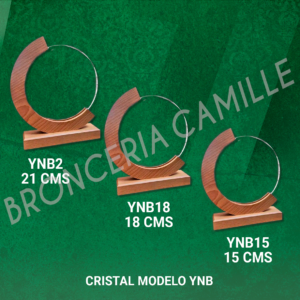 Cristal Semicírculo  Modelo YNB