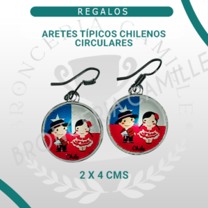 Aretes Típicos Chilenos Circulares