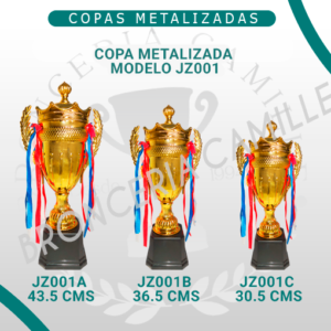 Copa Metalizada Modelo JZ001