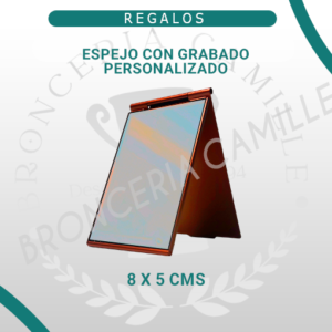 Espejo con Grabado Personalizado