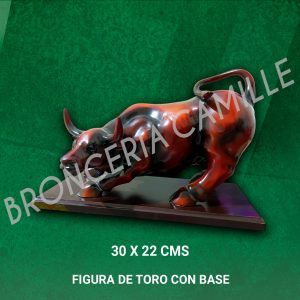 Figura de Toro con Base