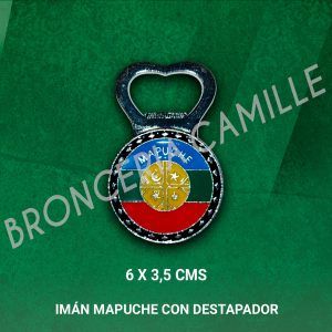 Imán Mapuche con destapador