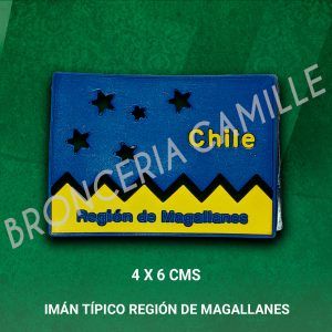 Imán Típico Región de Magallanes Chile