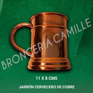 Jarrón Cervecero de Cobre