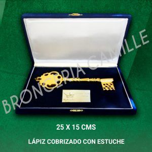 Llave de la Ciudad con Estuche Azul
