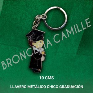 Llavero Metálico Chico Graduación