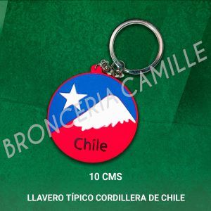 Llavero Típico Cordillera de Chile