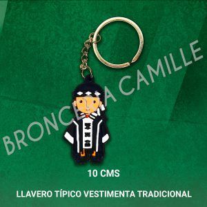 Llavero Típico Vestimenta Tradicional