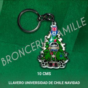 Llavero Universidad de Chile Navidad