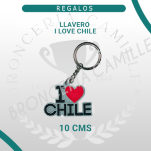 Llavero I Love Chile