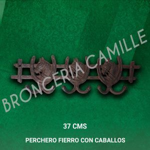 Perchero Fierro con Caballos